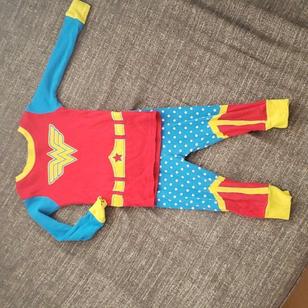 Toddler Wonder Woman PJ's